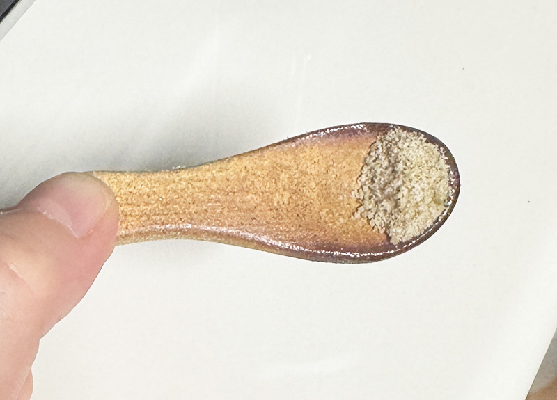 益子焼の塩スプーン