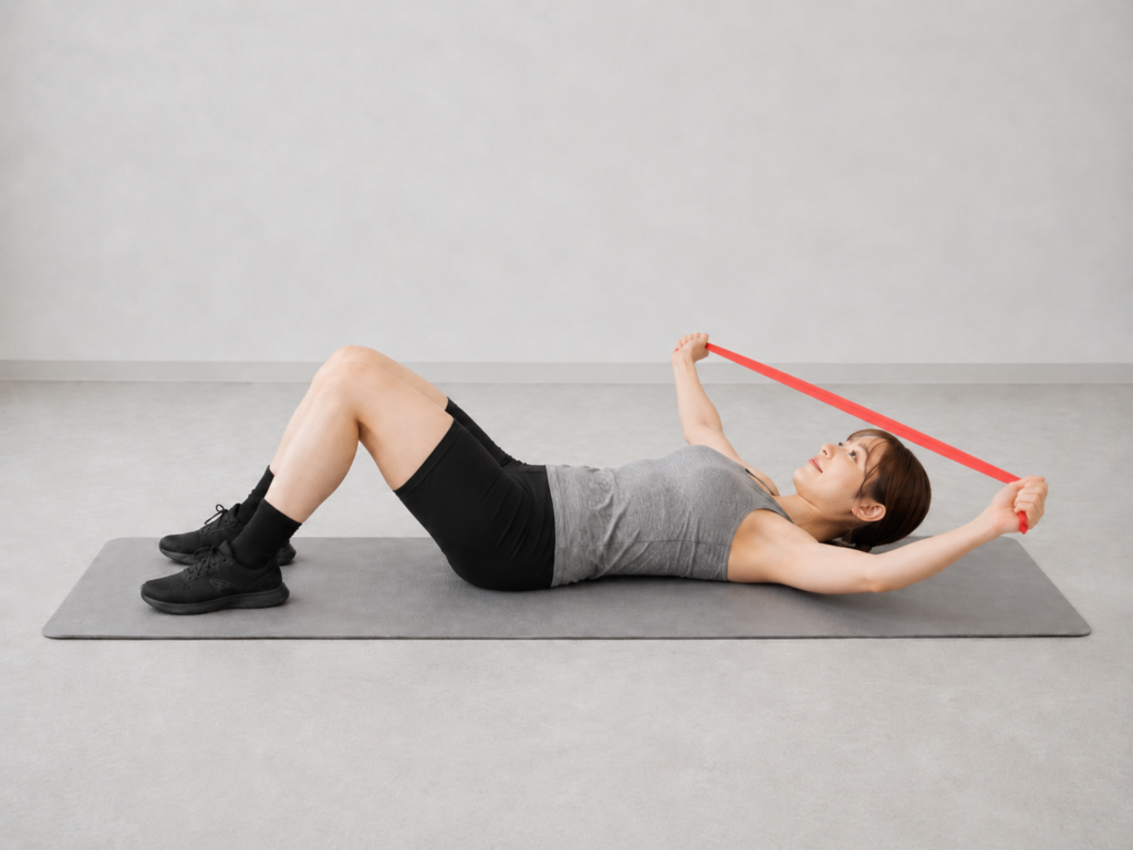 ダンベルフライの動き