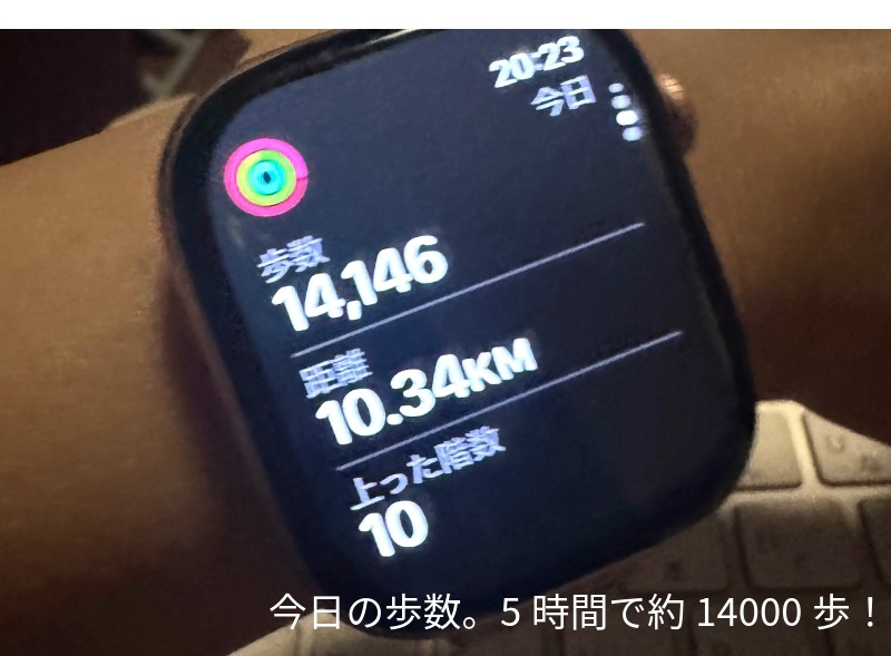 倉庫ピッキングバイトの歩数